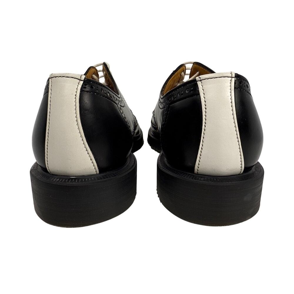 George Cox x Yohji Yamamoto Derby Shoe Womens Spectator Black White Made England - Picture 5 of 16